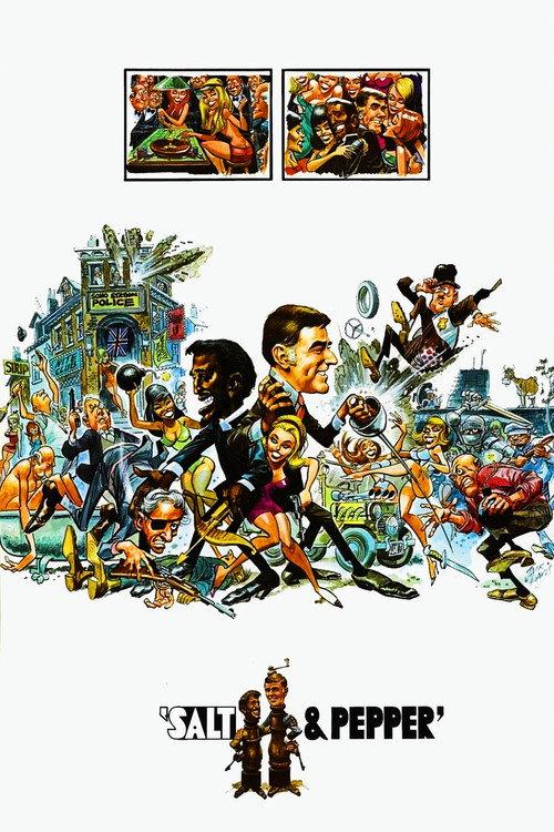 Salt & Pepper 1968 official movie poster