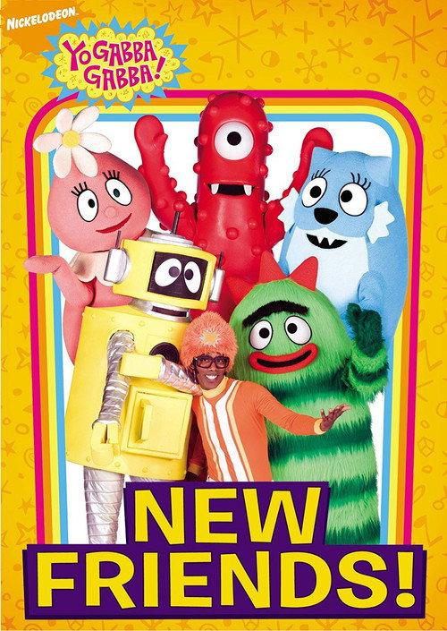 Yo Gabba Gabba!: New Friends! 2009 official movie poster