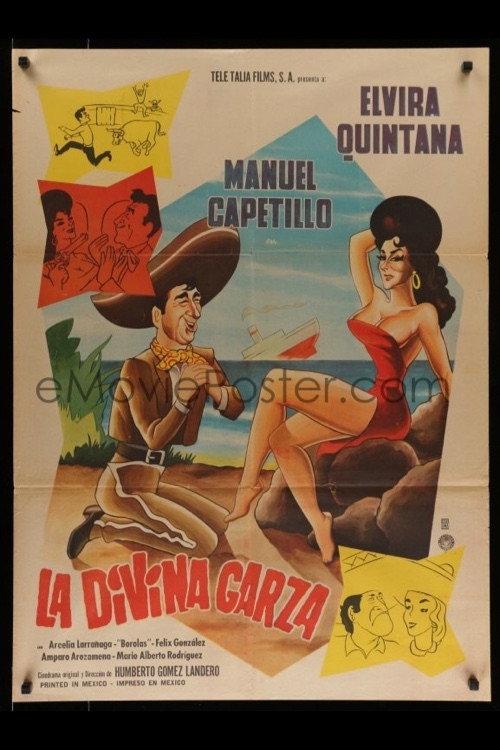 La divina garza 1963 official movie poster