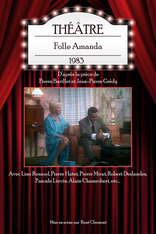 Folle Amanda 1983 official movie poster