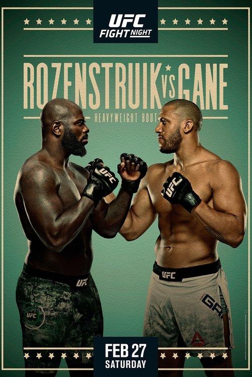 UFC Fight Night 186: Rozenstruik vs. Gane 2021 official movie poster