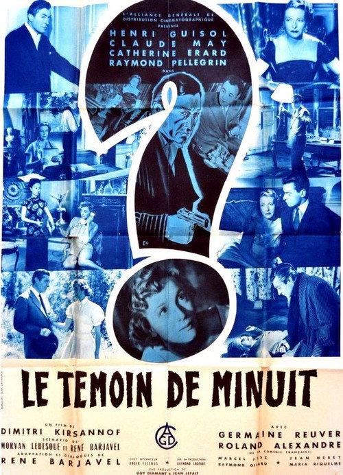 The Midnight Witness 1953 official movie poster