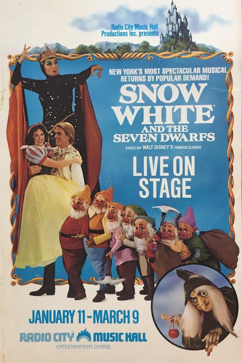 Snow White Live 1981 official movie poster
