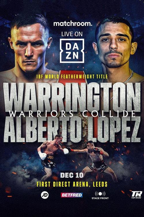 Josh Warrington vs. Luis Alberto Lopez 2022 official movie poster