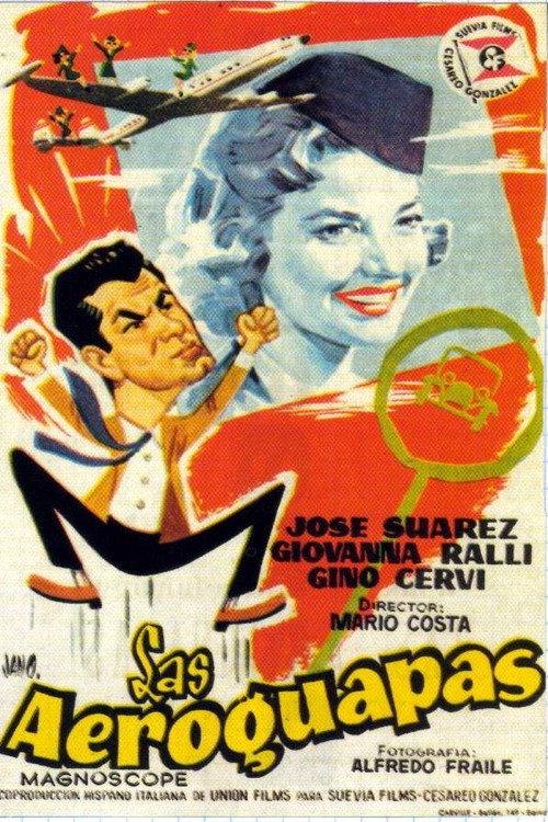 Las aeroguapas 1957 official movie poster