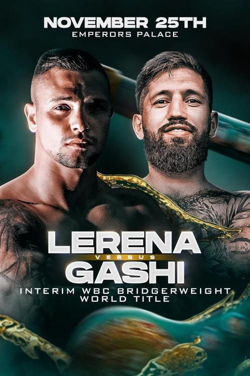 Kevin Lerena vs. Senad Gashi 2023 official movie poster