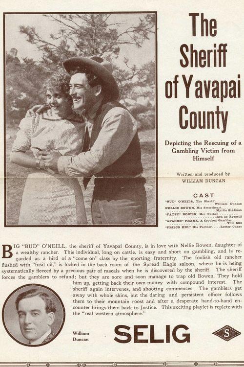 The Sheriff of Yavapai County 1913 official movie poster