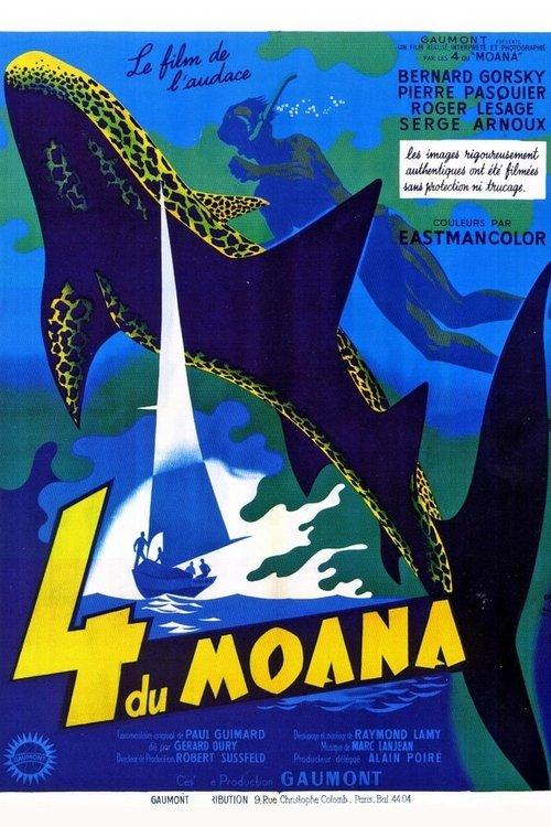 The Four of Moana 1959 official movie poster