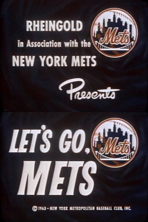 1963 Mets: Let's Go, Mets 1963 official movie poster