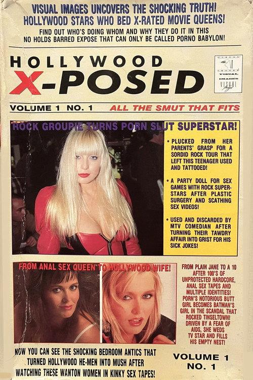 Hollywood X-Posed 1993 official movie poster