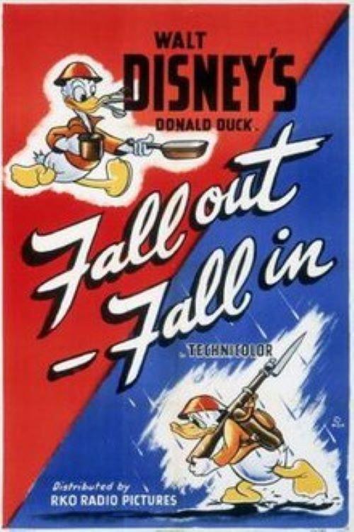 Fall Out - Fall In 1943 official movie poster