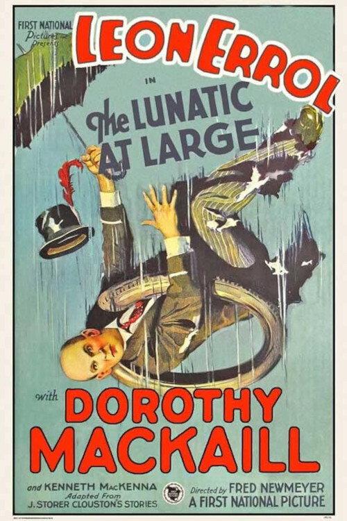 The Lunatic at Large 1927 official movie poster