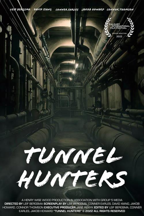Tunnel Hunters 2022 official movie poster