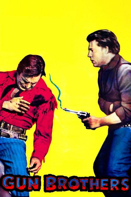 Gun Brothers 1956 official movie poster
