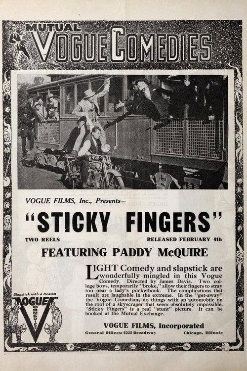 Sticky Fingers 1917 official movie poster