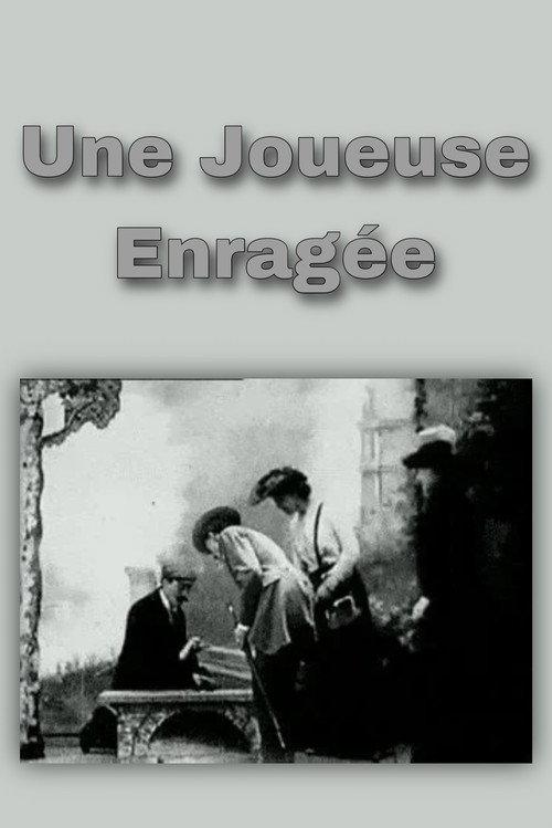 Une joueuse enragée 1905 official movie poster