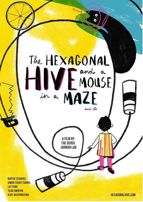 The Hexagonal Hive and a Mouse in a Maze 2024 official movie poster