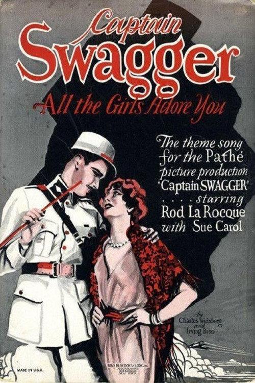 Captain Swagger 1928 official movie poster