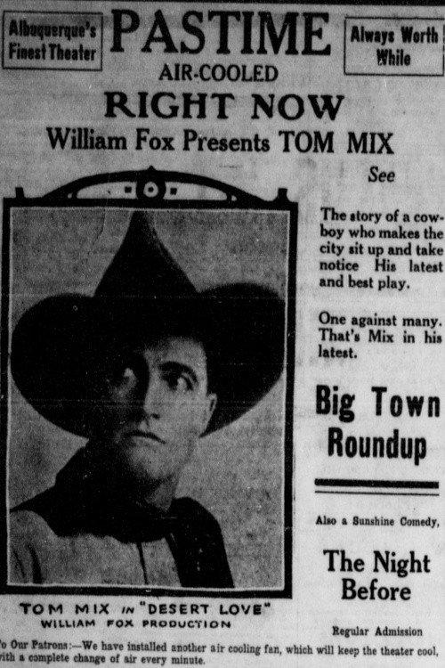 Big Town Round-Up 1921 official movie poster