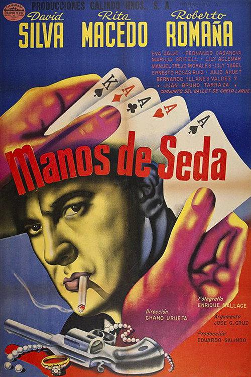 Manos de seda 1951 official movie poster