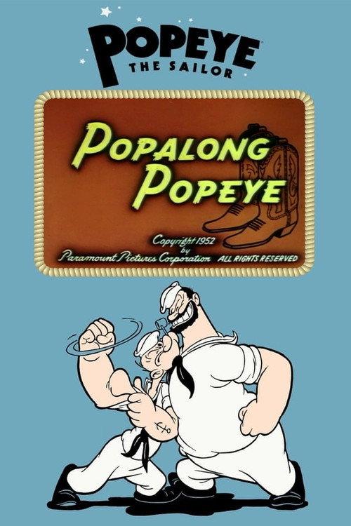 Popalong Popeye 1952 official movie poster