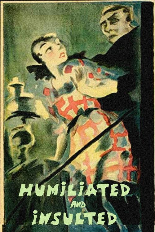 Erniedrigte und Beleidigte 1922 official movie poster