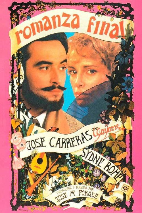 Romanza final (Gayarre) 1986 official movie poster