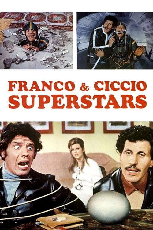 Franco e Ciccio superstars 1974 official movie poster