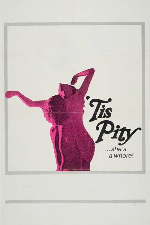 'Tis Pity She's a Whore 1971 official movie poster
