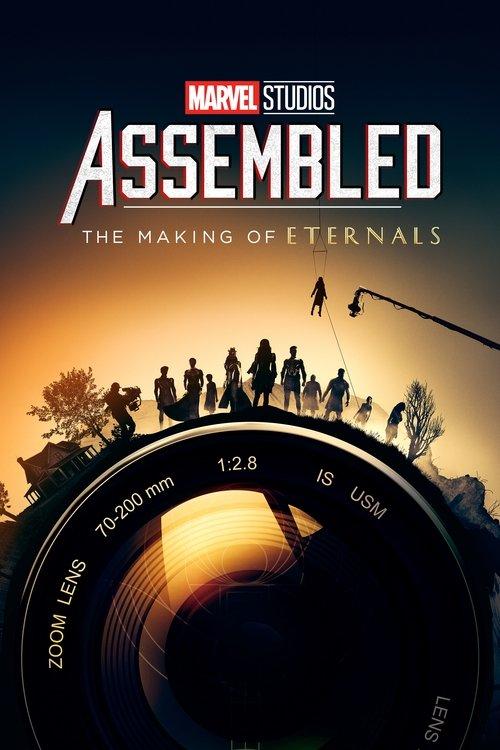 Marvel Studios Assembled: The Making of Eternals 2022 official movie poster
