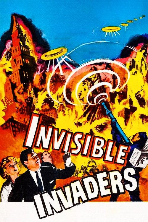 Invisible Invaders 1959 official movie poster