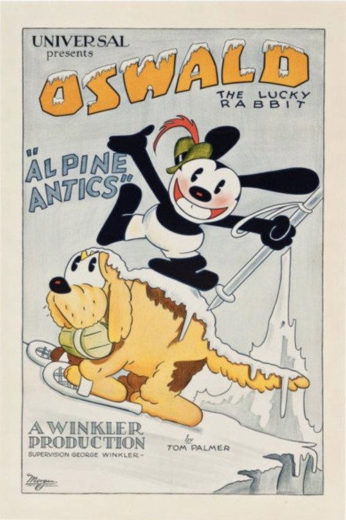 Alpine Antics 1929 official movie poster