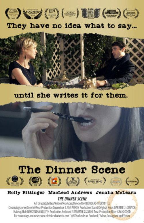 The Dinner Scene 2017 official movie poster