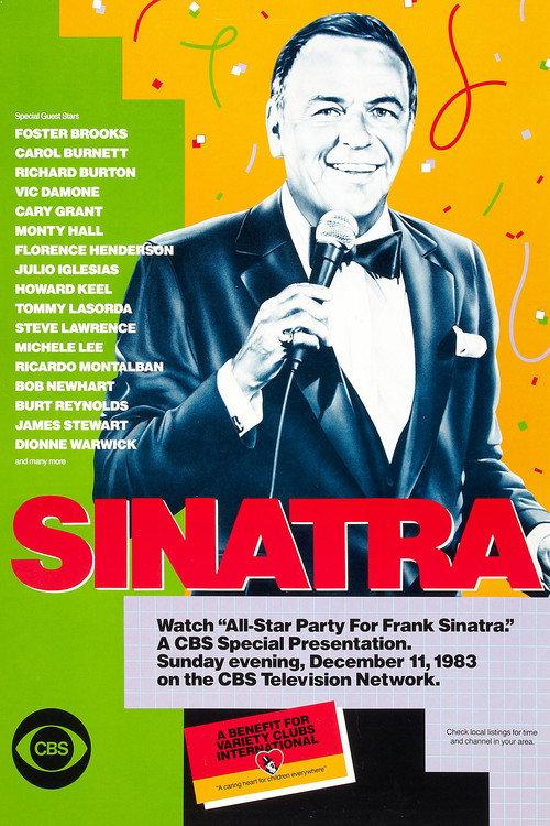 All-Star Party for Frank Sinatra 1983 official movie poster