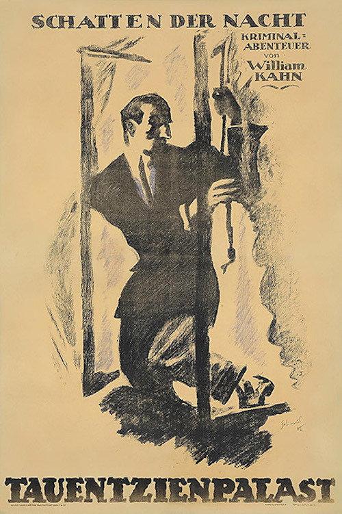 Schatten der Nacht. Der Fall Duif 1918 official movie poster