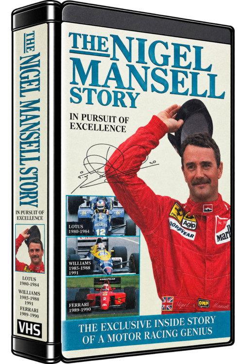The Nigel Mansell Story 1990 official movie poster