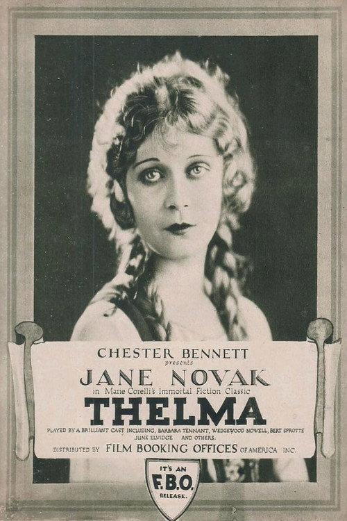 Thelma 1922 official movie poster