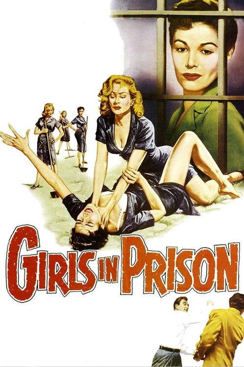 Girls in Prison 1956 official movie poster