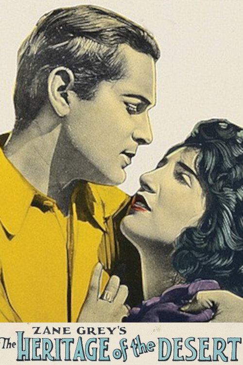 The Heritage of the Desert 1924 official movie poster