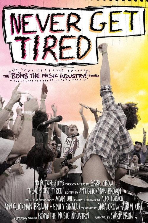 Never Get Tired: The Bomb the Music Industry! Story 2015 official movie poster