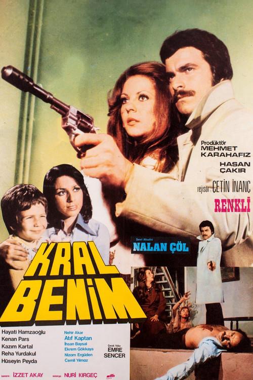 Kral Benim 1975 official movie poster