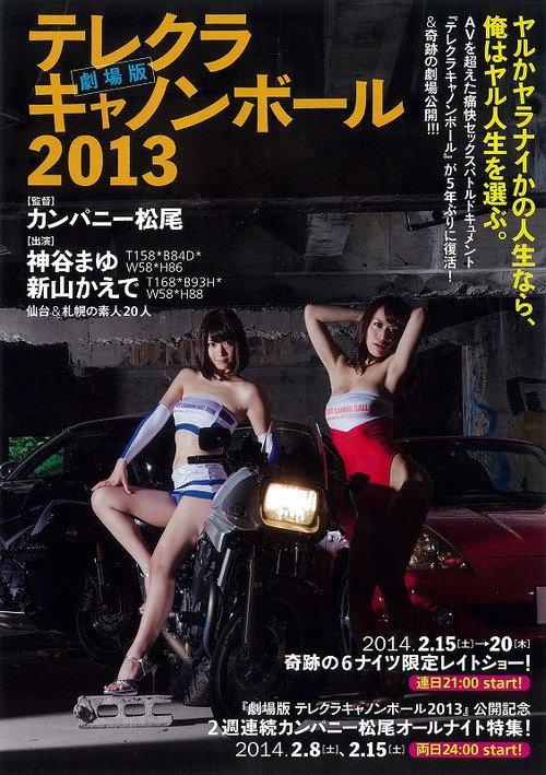 The Sex Cannon Ball Run 2013 2014 official movie poster