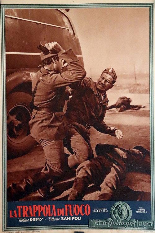 La trappola di fuoco 1953 official movie poster