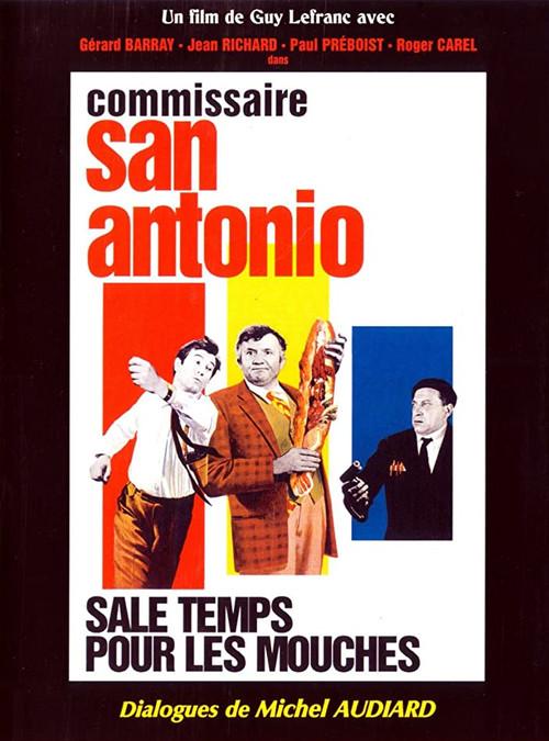 Sale temps pour les mouches 1966 official movie poster