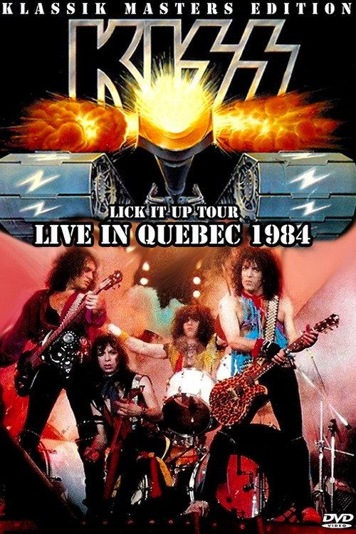 Kiss [1984] Quebec '84 1984 official movie poster