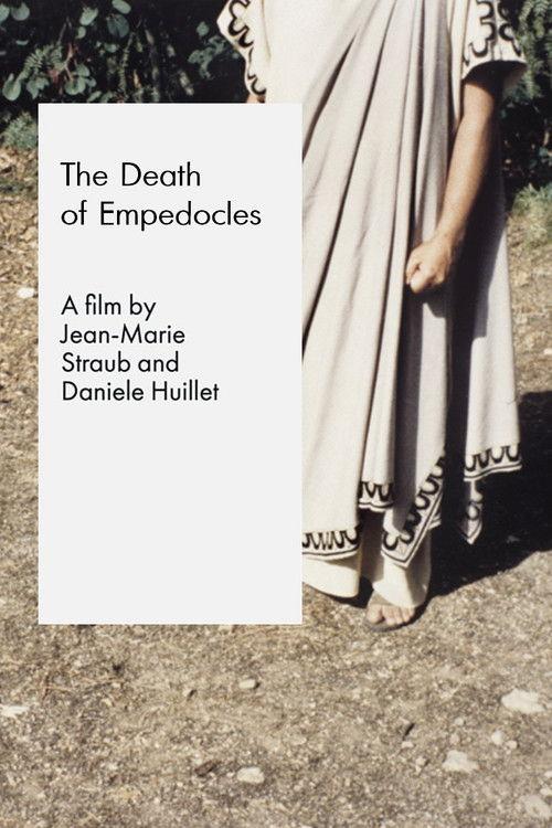The Death of Empedocles 1987 official movie poster