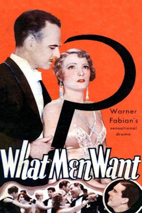What Men Want 1930 official movie poster