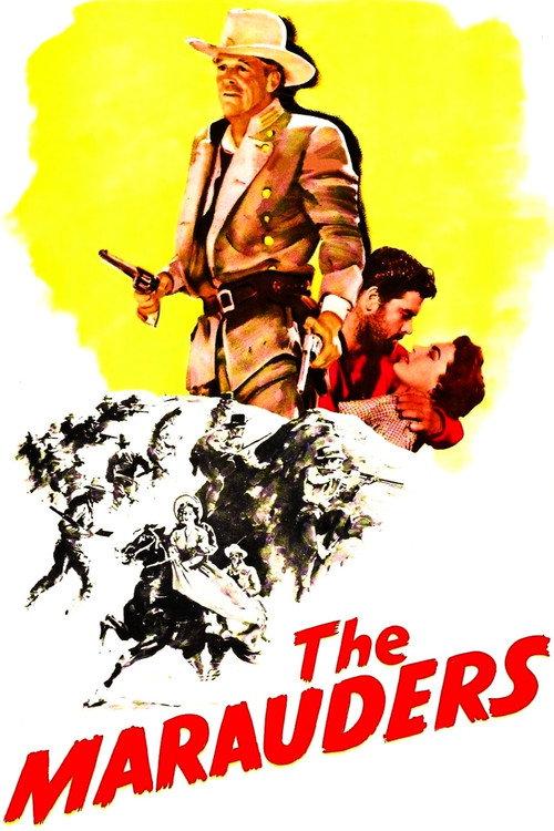 The Marauders 1955 official movie poster