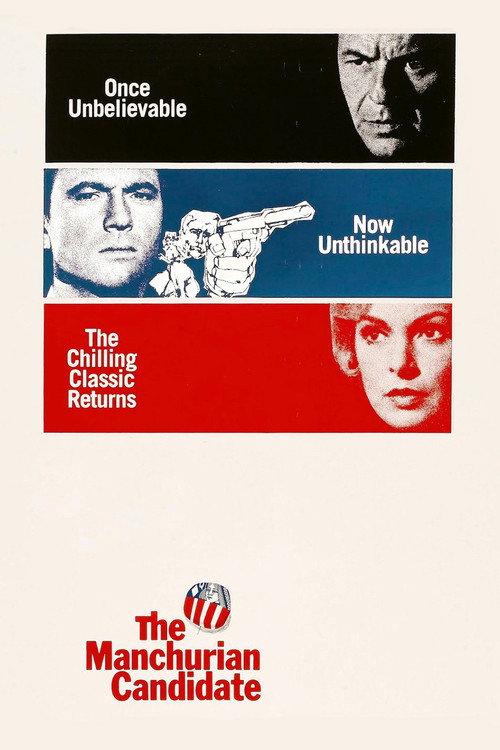 The Manchurian Candidate 1962 official movie poster