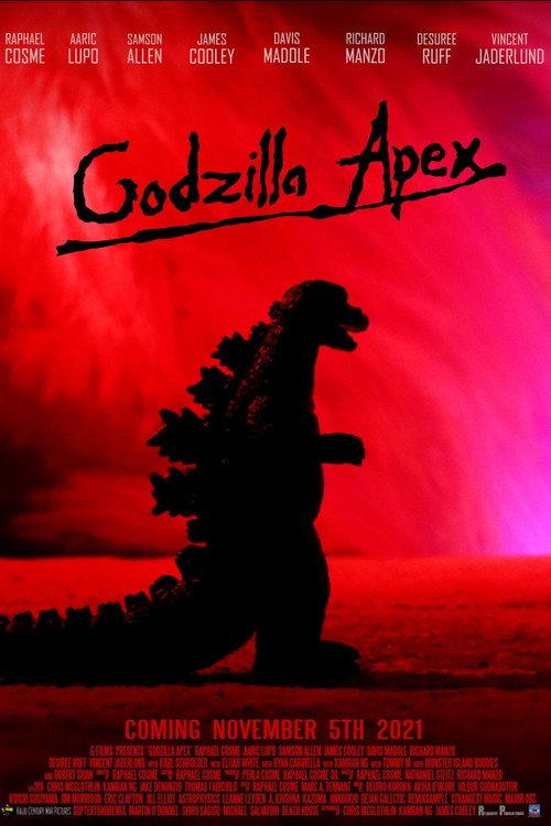 Godzilla Apex 2021 official movie poster